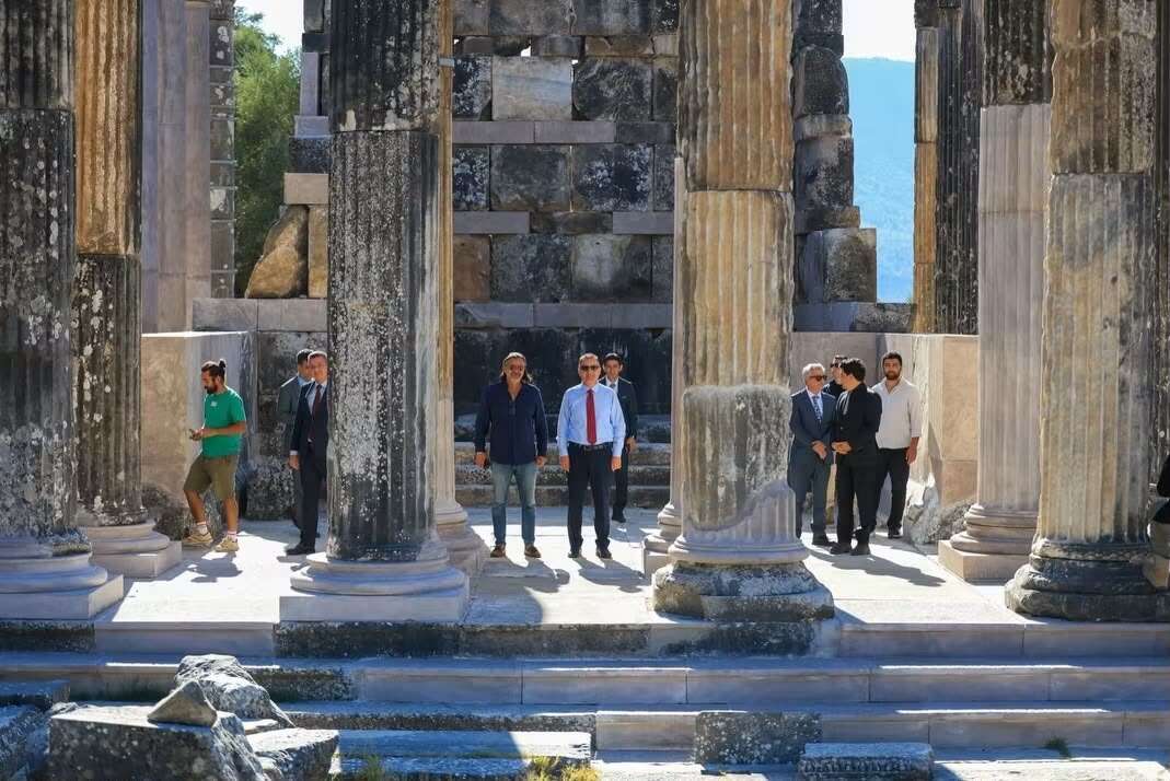 Vali Akbıyık, Milas’taki Euromos ve Beçin Kalesi’nde İncelemelerde Bulundu 4